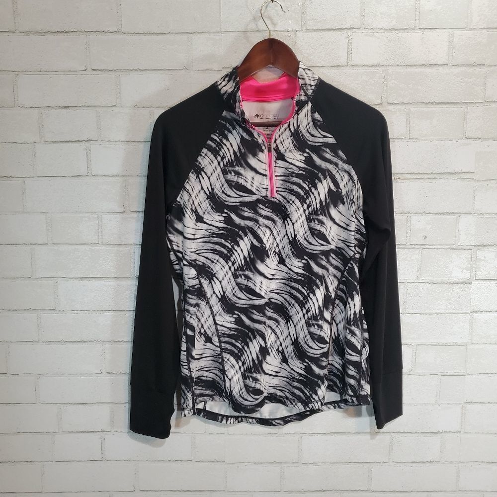 Idealogy half-zip activewear top